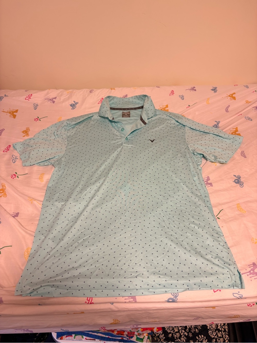 Callaway Blue Opti-Dri Golf Polo